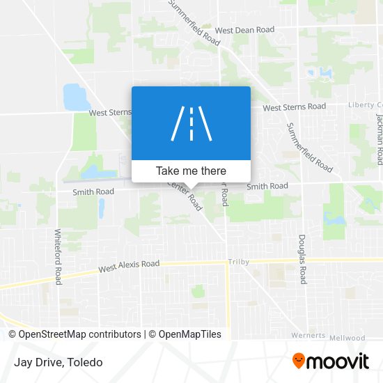 Mapa de Jay Drive