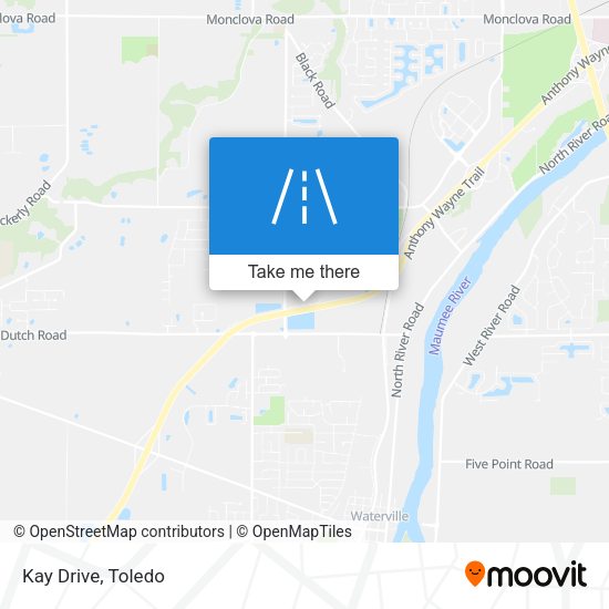 Mapa de Kay Drive