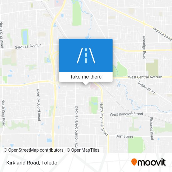 Mapa de Kirkland Road