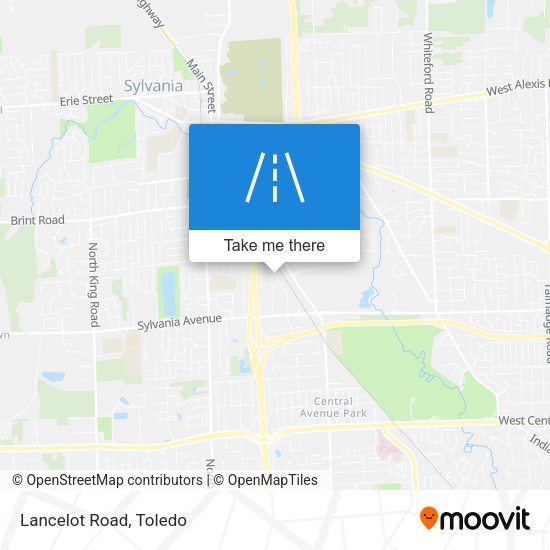 Mapa de Lancelot Road