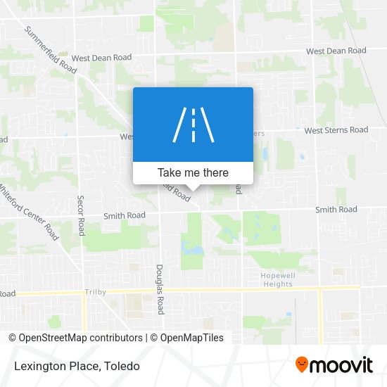Mapa de Lexington Place