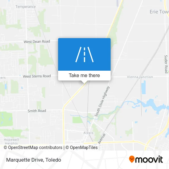 Mapa de Marquette Drive