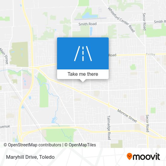 Maryhill Drive map