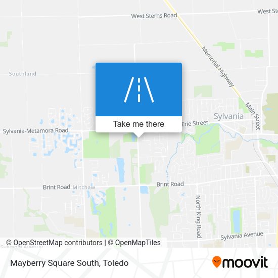 Mapa de Mayberry Square South