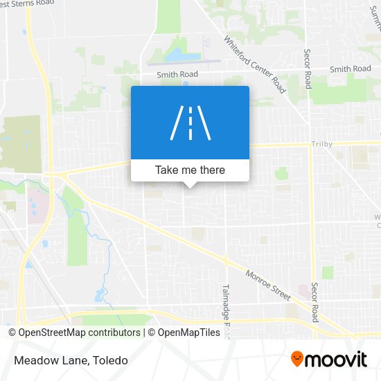 Mapa de Meadow Lane