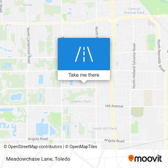 Meadowchase Lane map