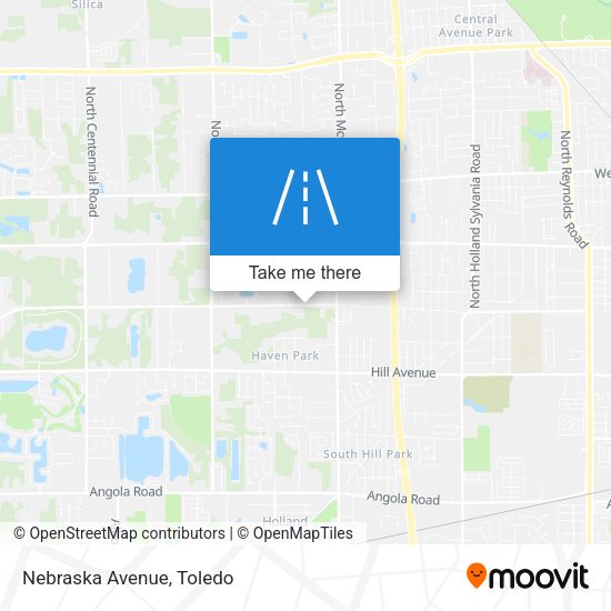 Nebraska Avenue map
