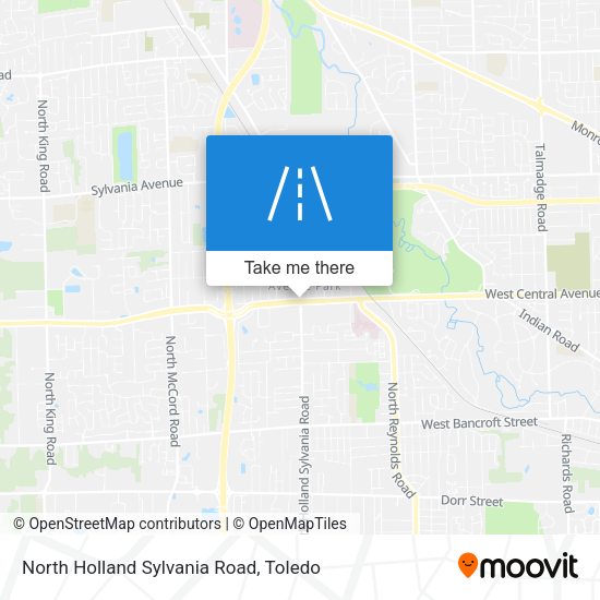 Mapa de North Holland Sylvania Road