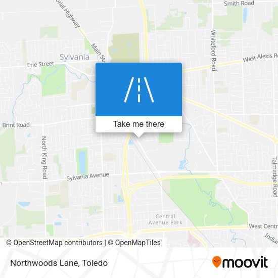 Mapa de Northwoods Lane
