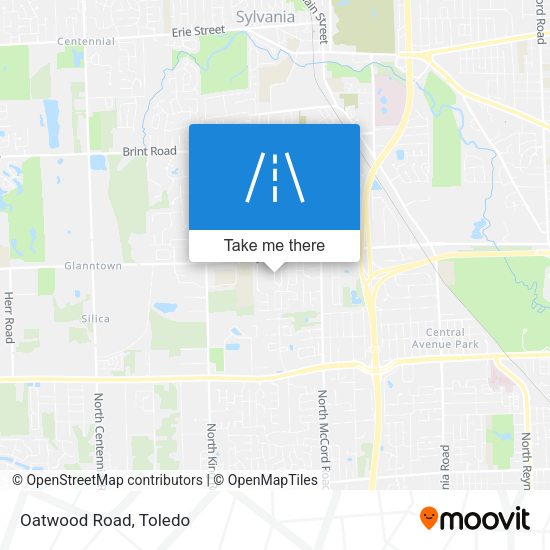 Mapa de Oatwood Road