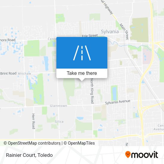 Mapa de Rainier Court