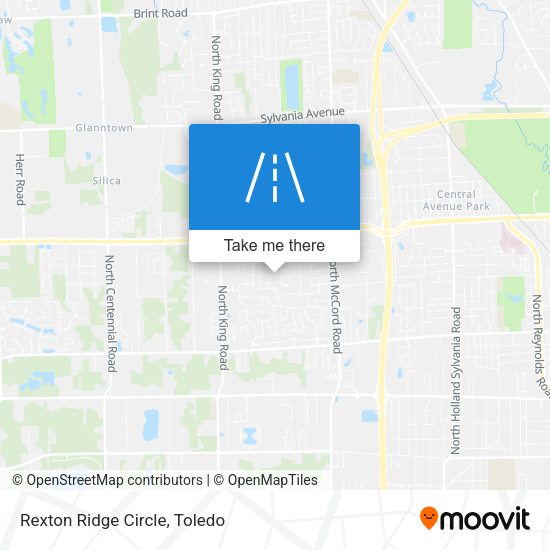 Mapa de Rexton Ridge Circle
