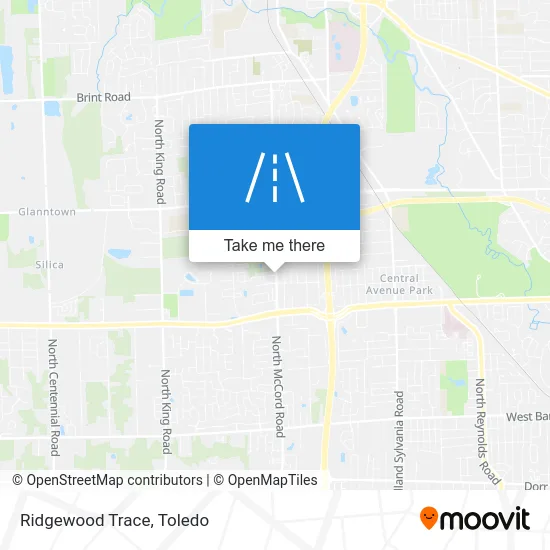 Ridgewood Trace map