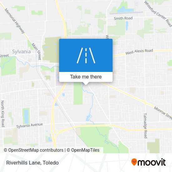 Mapa de Riverhills Lane