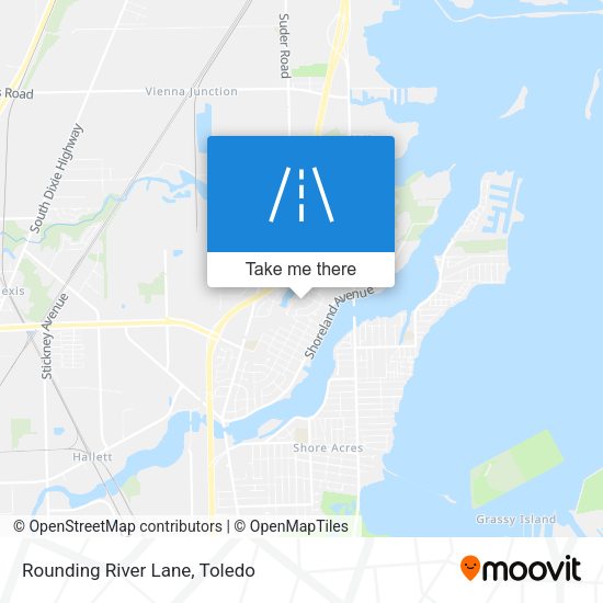 Mapa de Rounding River Lane