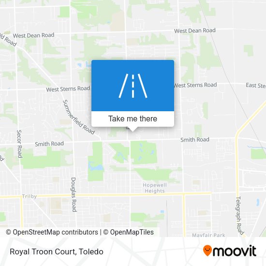 Mapa de Royal Troon Court