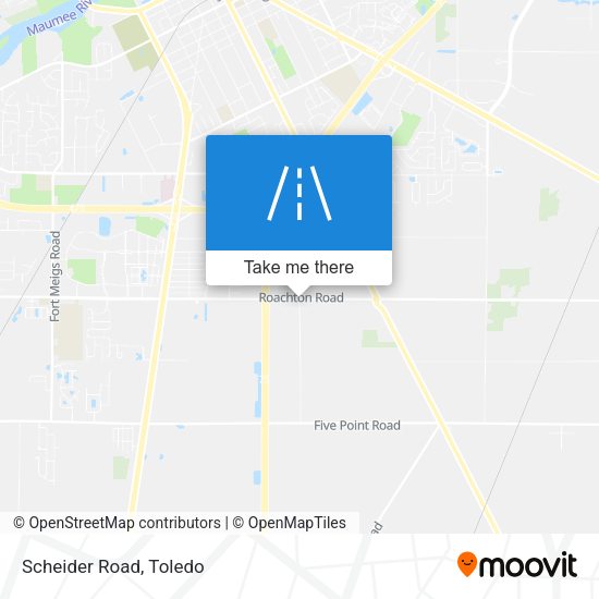 Mapa de Scheider Road
