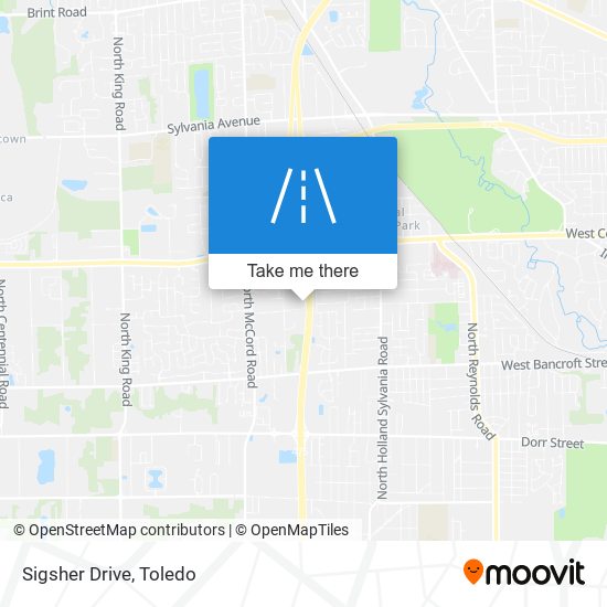 Sigsher Drive map