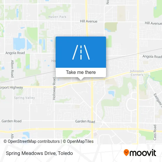 Spring Meadows Drive map