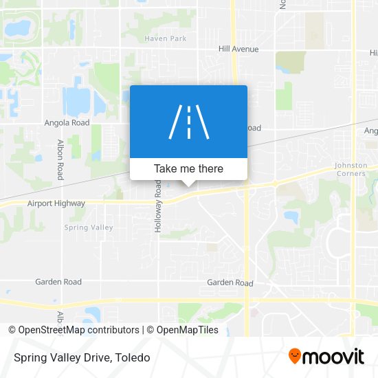 Mapa de Spring Valley Drive