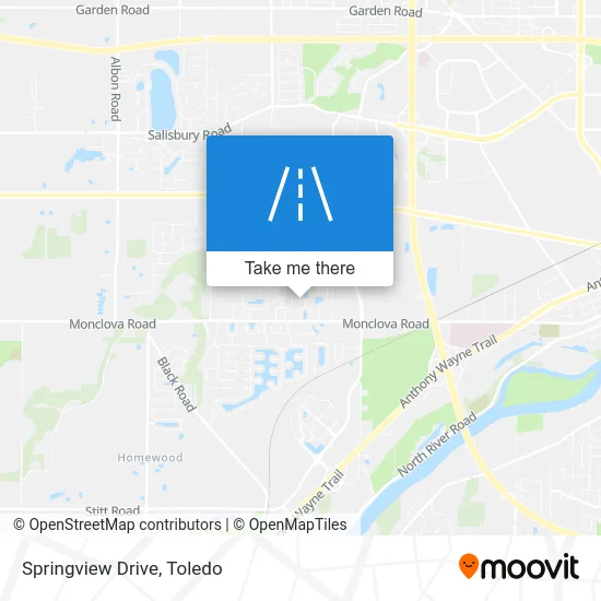 Springview Drive map