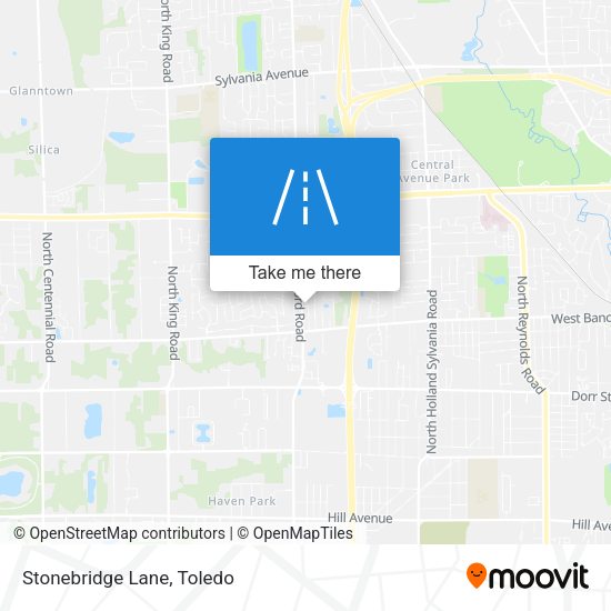 Mapa de Stonebridge Lane