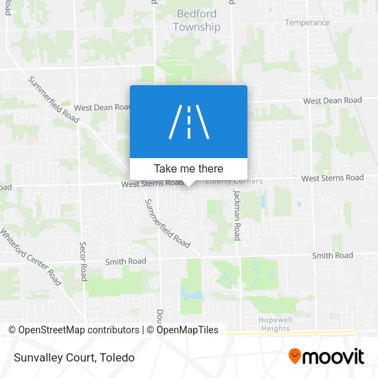 Mapa de Sunvalley Court