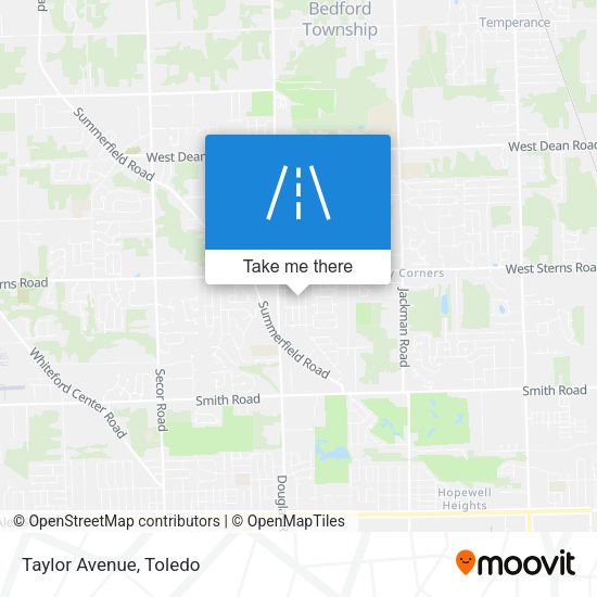 Mapa de Taylor Avenue