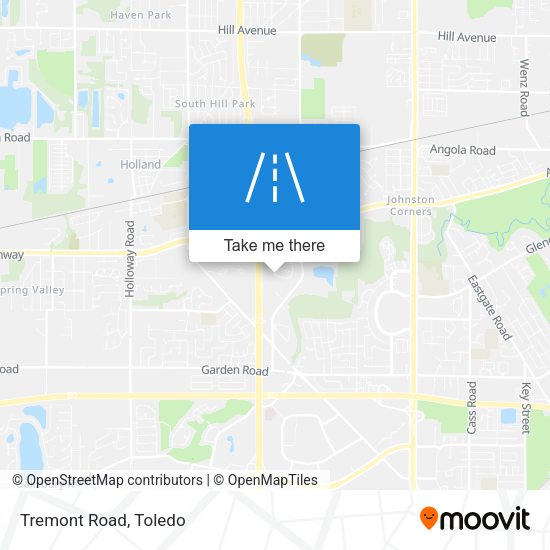 Mapa de Tremont Road