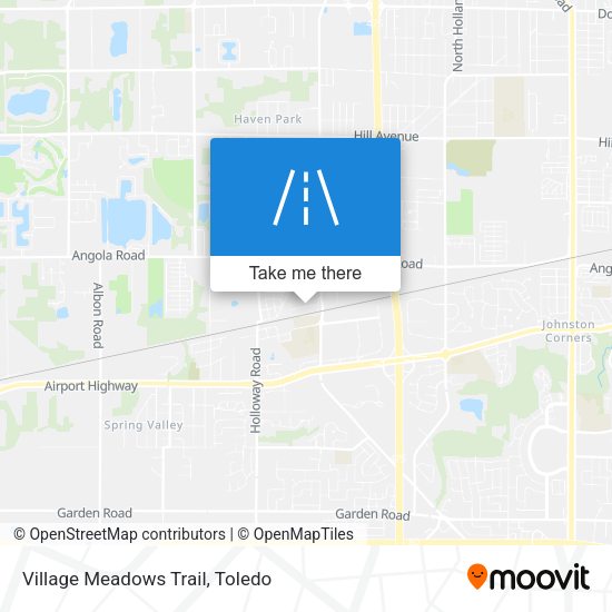 Mapa de Village Meadows Trail