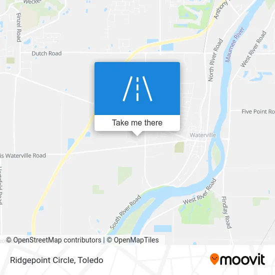 Ridgepoint Circle map