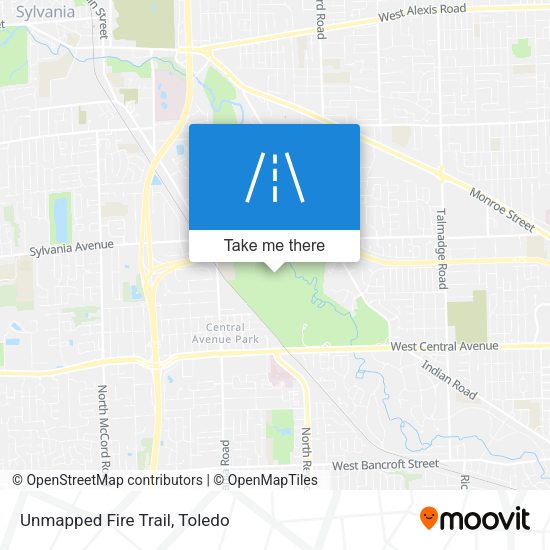 Mapa de Unmapped Fire Trail