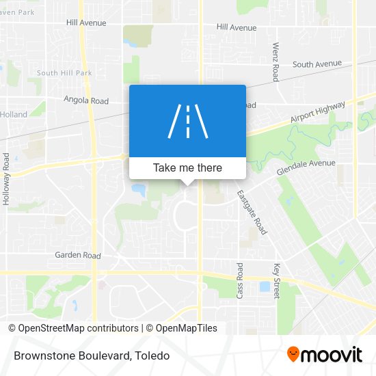 Brownstone Boulevard map