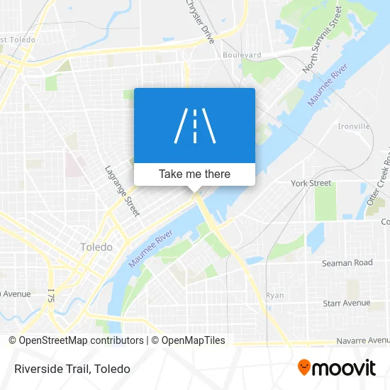 Riverside Trail map