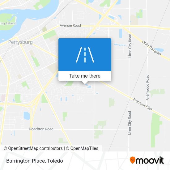 Mapa de Barrington Place