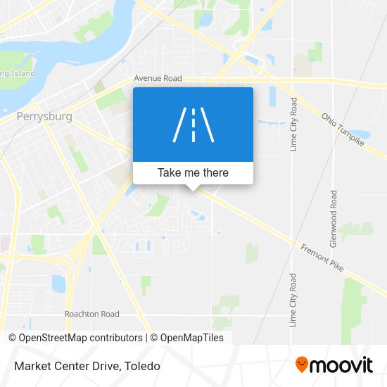 Market Center Drive map
