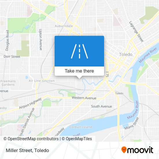 Mapa de Miller Street
