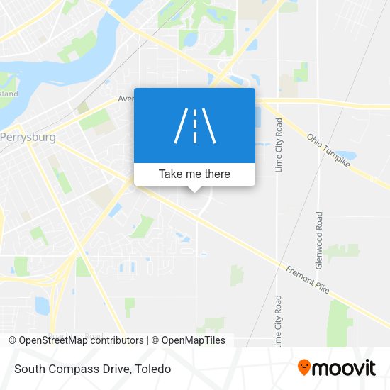 Mapa de South Compass Drive