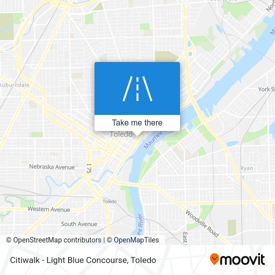Citiwalk - Light Blue Concourse map