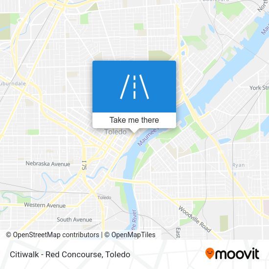 Mapa de Citiwalk - Red Concourse