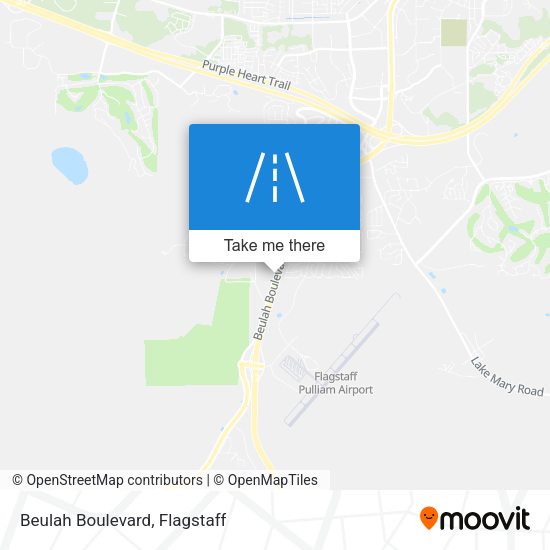 Beulah Boulevard map