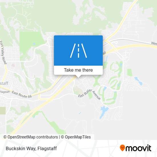 Mapa de Buckskin Way