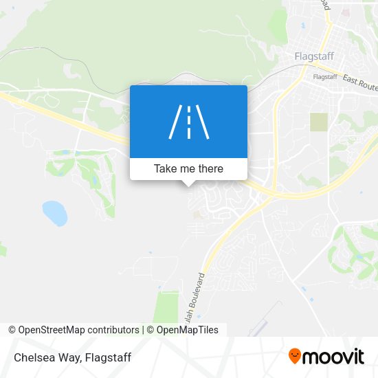Mapa de Chelsea Way