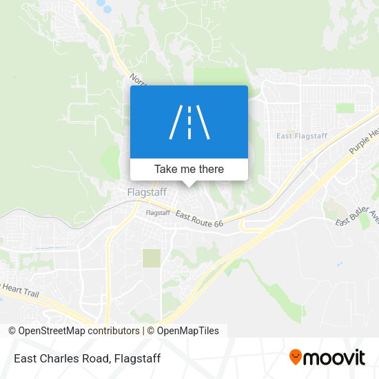 Mapa de East Charles Road