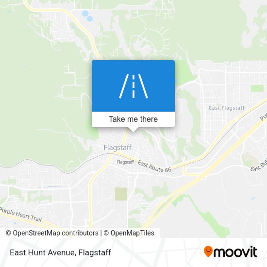 Mapa de East Hunt Avenue