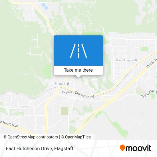 East Hutcheson Drive map