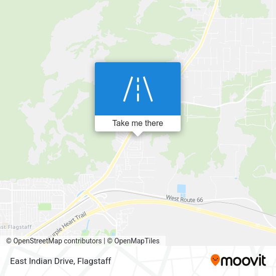 East Indian Drive map