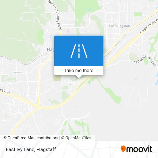 Mapa de East Ivy Lane