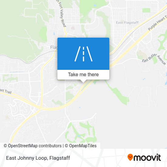 East Johnny Loop map