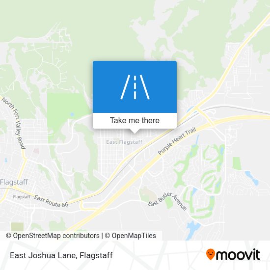 Mapa de East Joshua Lane